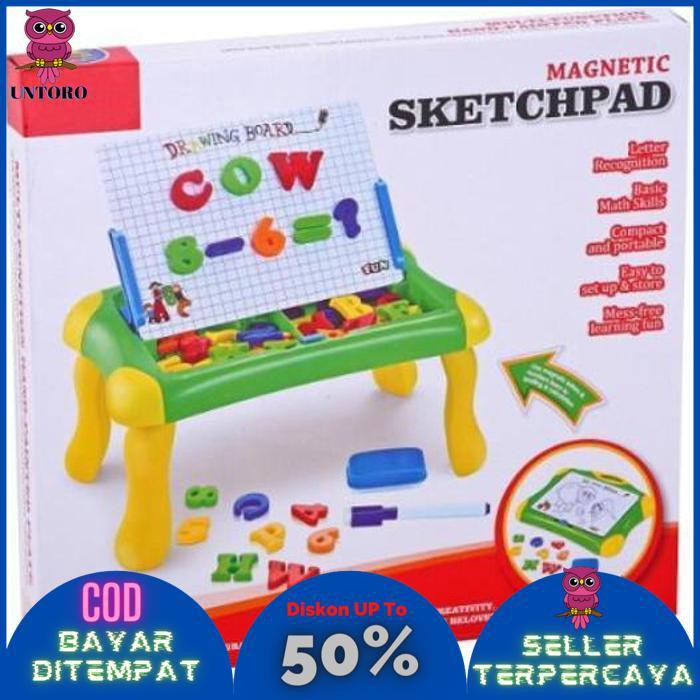 

READY BAYAR DITEMPAT MAINAN PAPAN TULIS MAGNETIC SKETCHPAD STOK TERBATAS