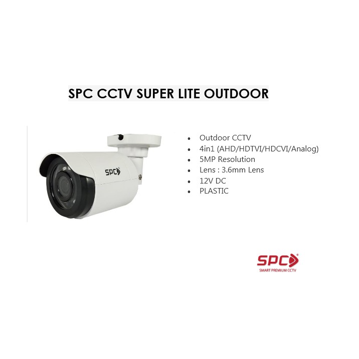 SPC CCTV SUPER LITE OUTDOOR