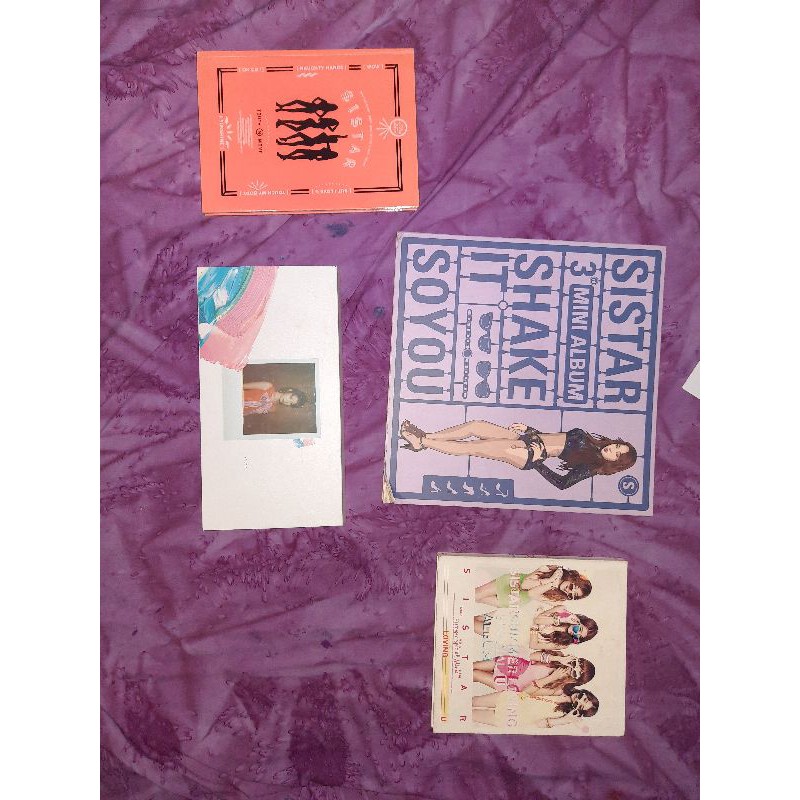 iu pallette album only , shake it album only, loving u album only, touch n move album only