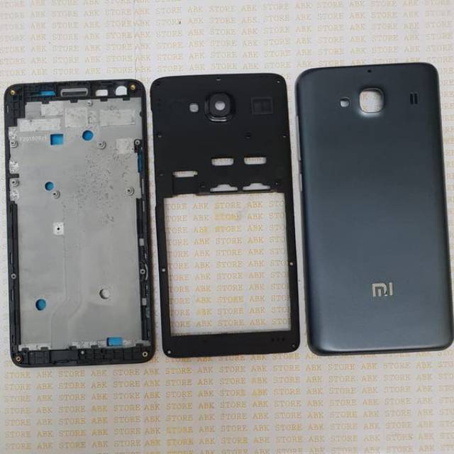 Casing Housing Xiaomi Xiomi Redmi 2 - 2s - 2 Prime Original Fullset
