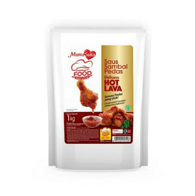 

Saus sambal pedas hot lava