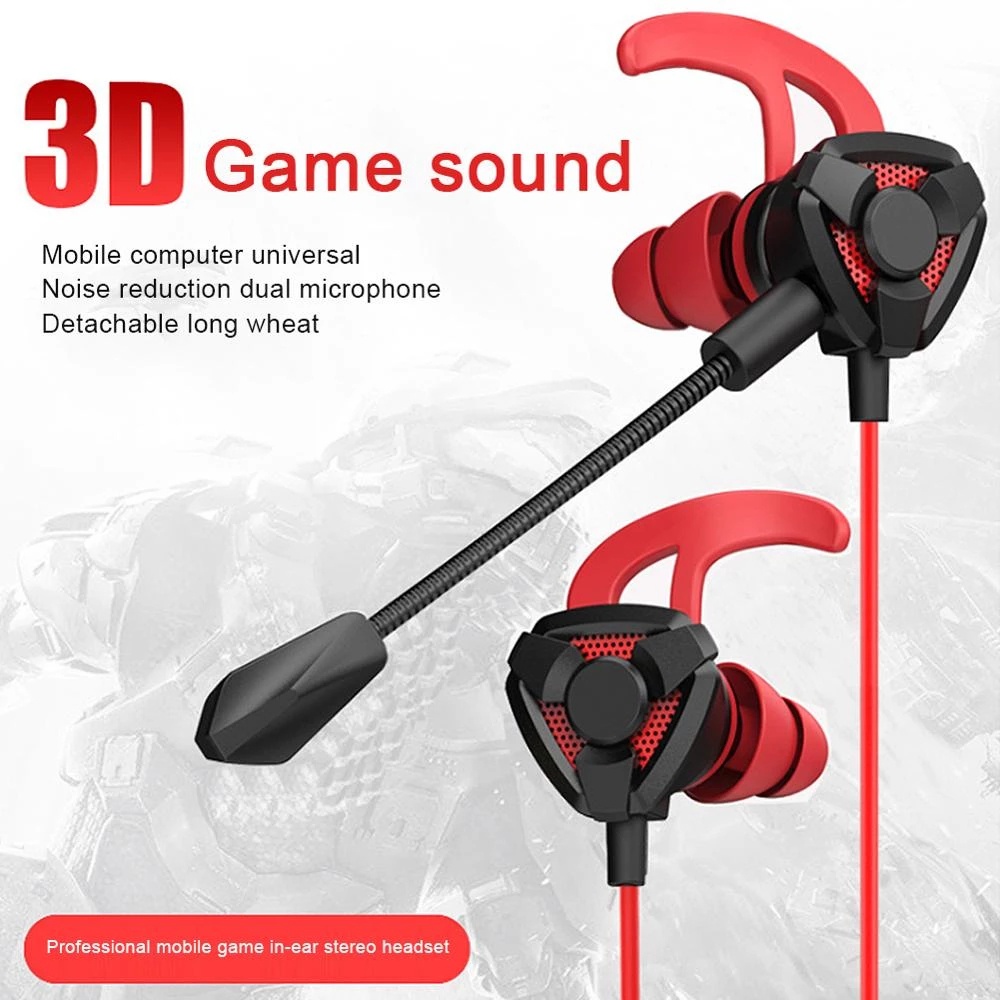 Gaming Headset Earphone With Microphone Volume Control PC Gamer Earphones G9