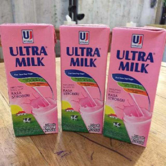 Susu UHT Ultramilk  200 ml SATUAN