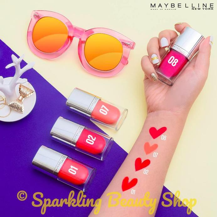 Maybelline Color Sensational Lip Tint Moisturizing Glossy Lipstick
