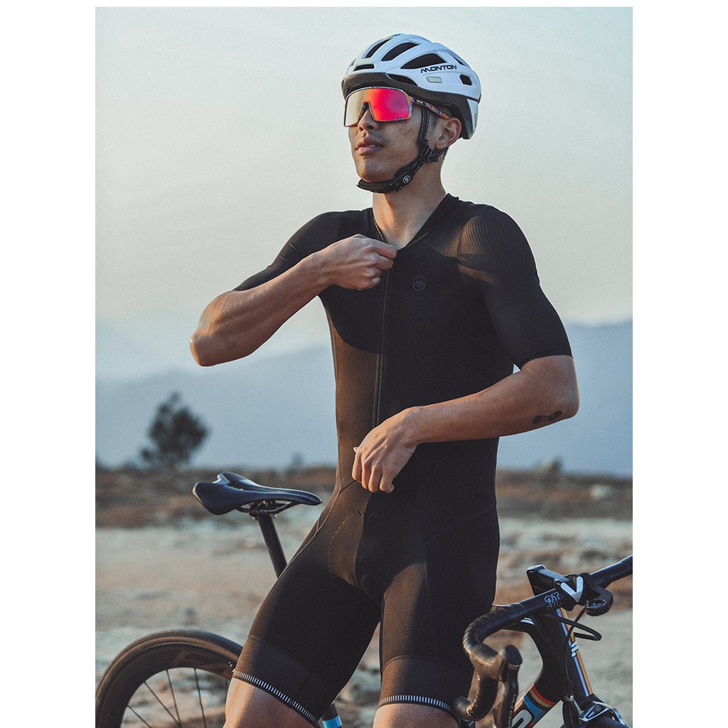SKINSUIT MONTON DARK WARRIOR - BAJU TERUSAN SEPEDA