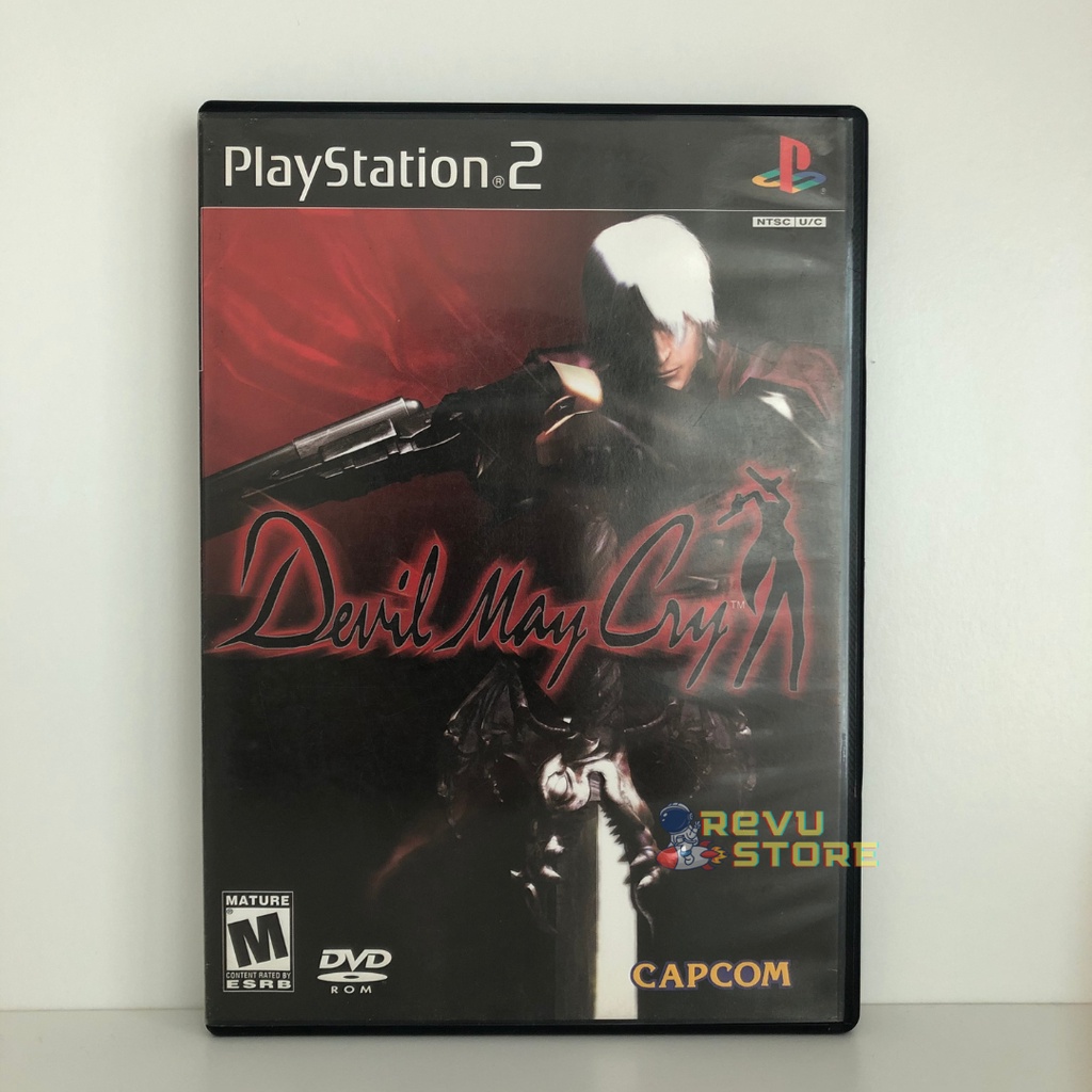 Kaset Game Playstation 2 (PS2) Original - Devil May Cry - Region NTSC/UC