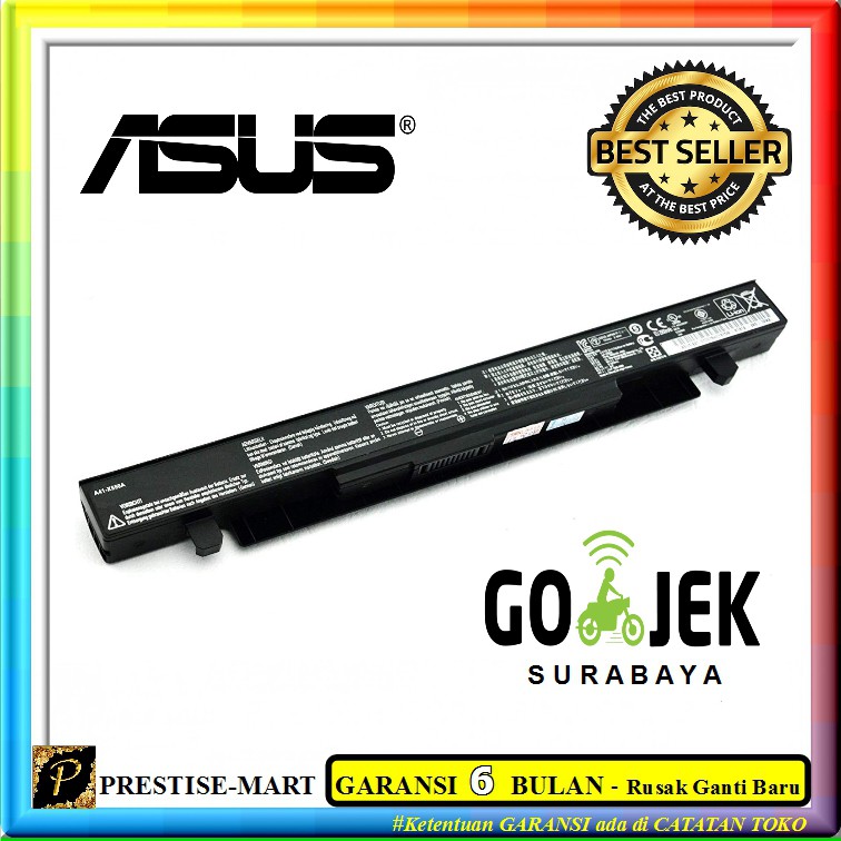 Baterai Laptop GENUINE ORIGINAL Asus A41-X550 A41-X550A