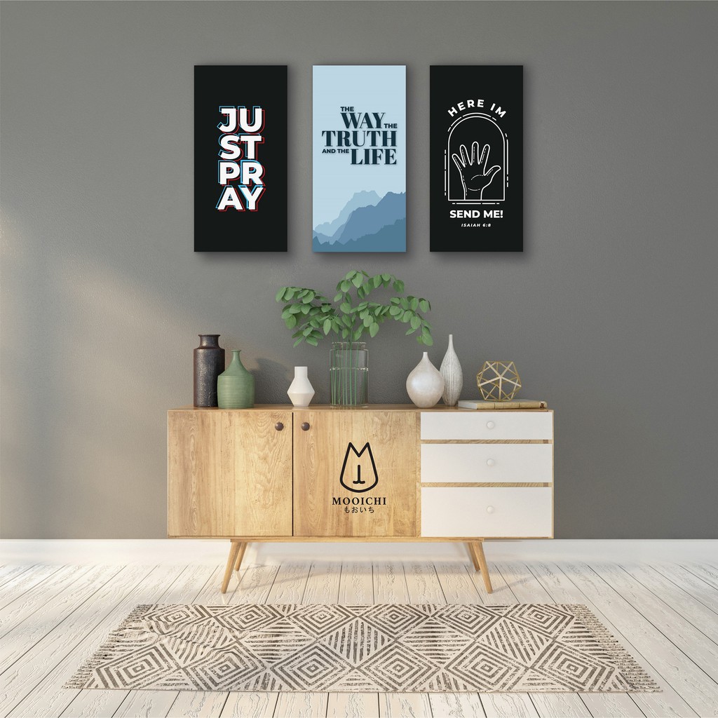 Hiasan Dinding  Rohani Kristen Katolik WALL DECOR  Minimalis 