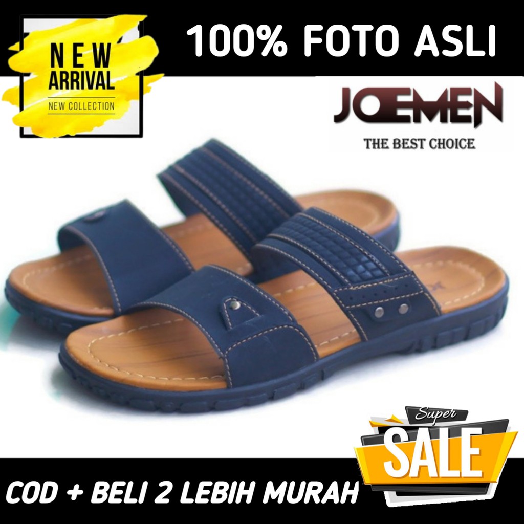 Sandal Joemen S 05 IMPORT pria pesta untuk kerja dan jalan jalan, Casual murah terbaru kekinian