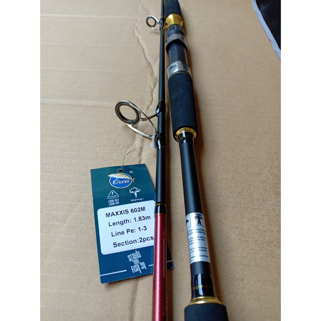 Joran Pancing Jig Orca Maxxis 183 2 Varian Carbon