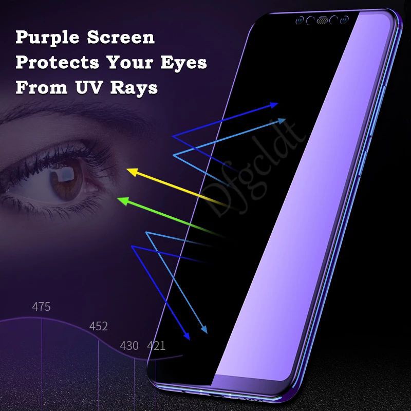 2IN1 Tempered Glass Anti Blue Light Full Layar Kamera Redmi Note 9 Tg Anti Gores Redmi Not 9 Premium