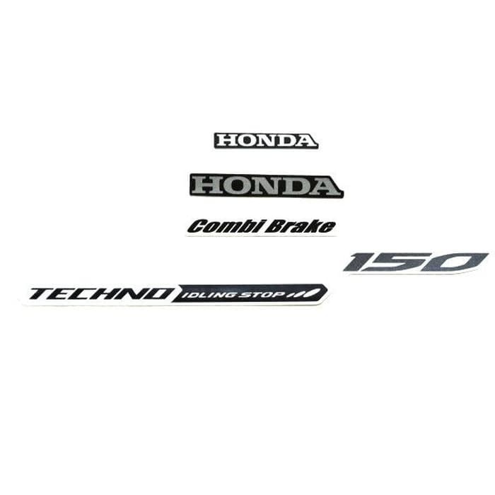 Stripe Set L White Red Vario 150 eSP 871X0K59A00ZBL asli orisinil