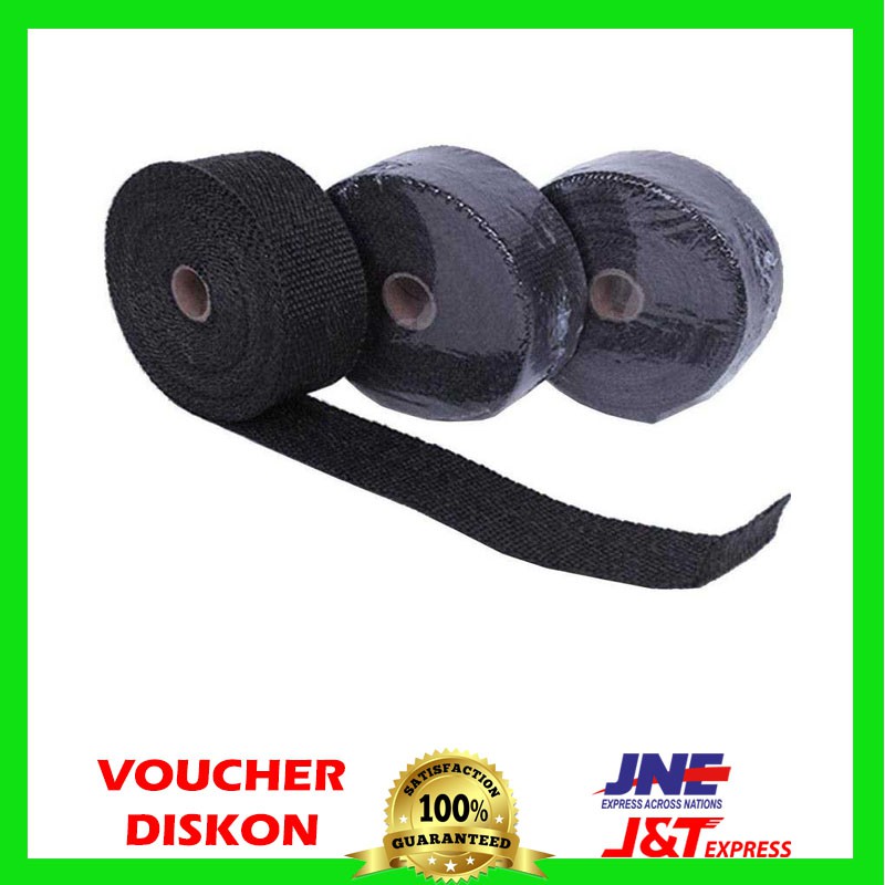 

Exhaust Wrap Lakban Peredam Panas Knalpot - Lakban Knalpot - Lakban Peredam