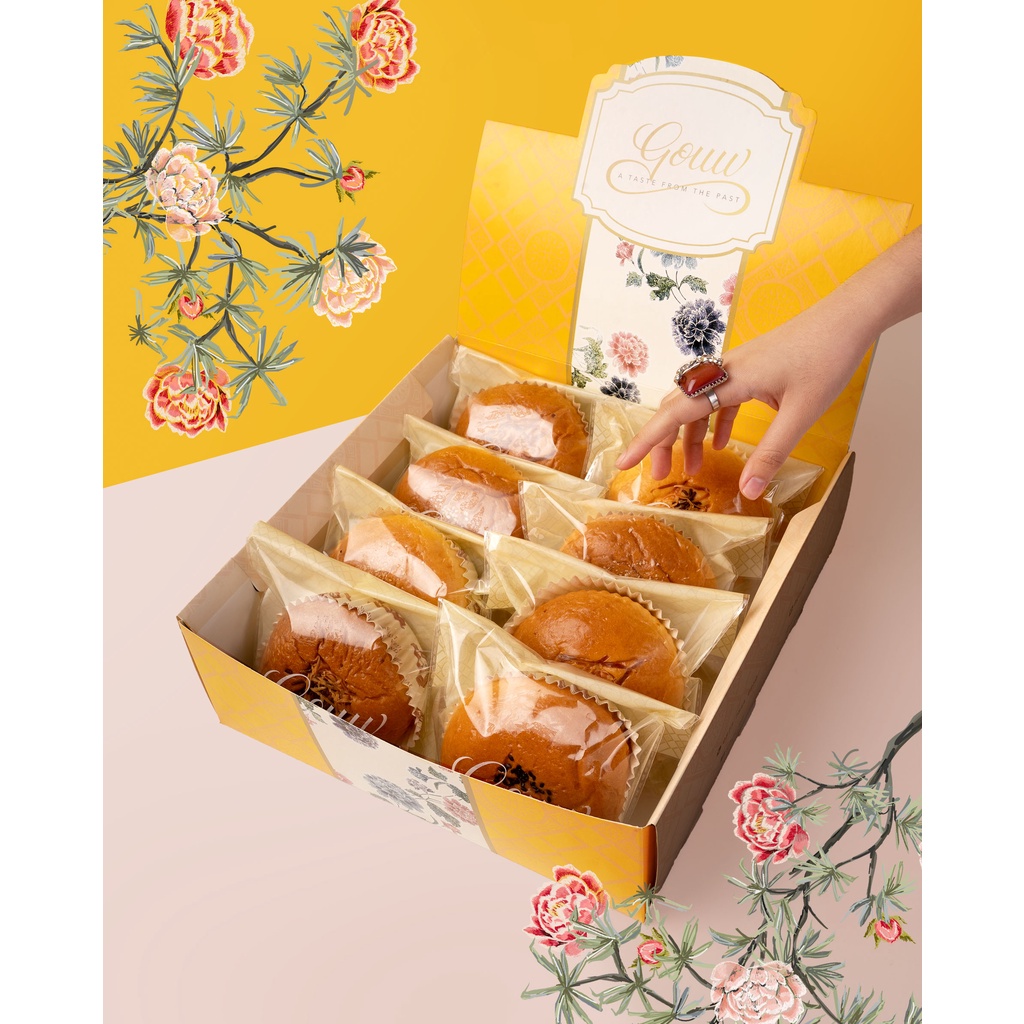 

Gouw Bluder Box Set of 10pcs - Roti Bluder dari Gouw