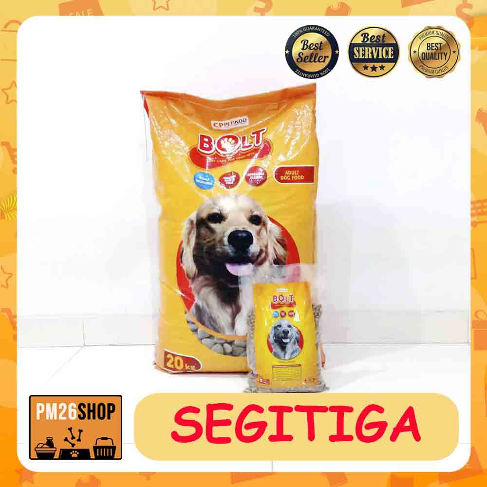 Makanan Anjing Murah Dog Food Bolt Repac 1kg