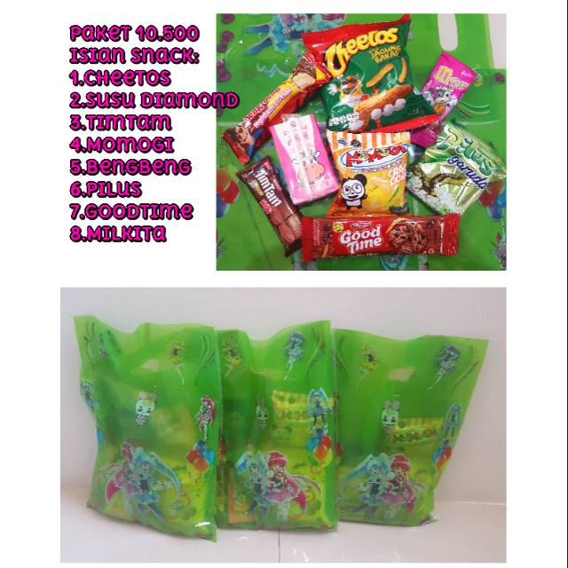 

Souvenir / Snack ulang tahun anak / Bingkisan Ulang tahun anak / Bingkisan ulang tahun murah