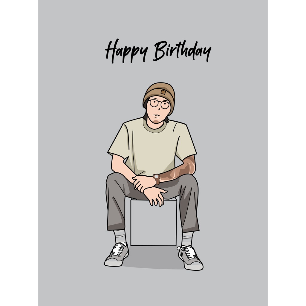 Vektor Wajah / Karikatur / Kartun / Ilustrasi Wajah/ Lukisan digital , Untuk Kado Ulang dll