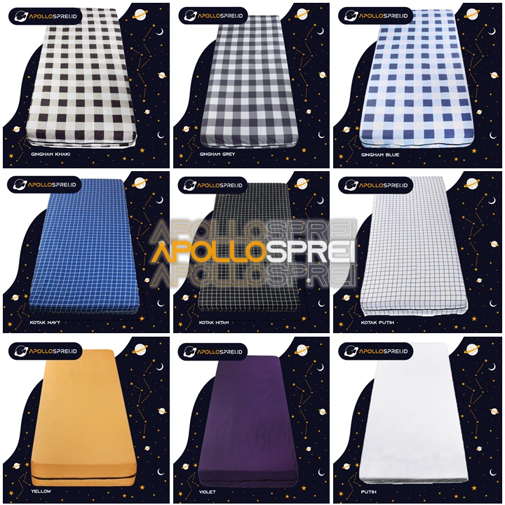 Sarung Kasur Busa Resleting 100x200 80x200 -  Sprei Resleting