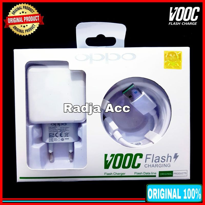 Charger Oppo VOOC Flash Charge Original 100% USB Type C 20 Watt