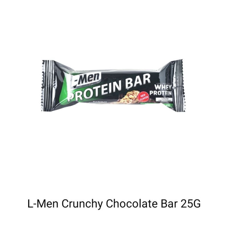 

L - men crunchy chocolate bar 25gr