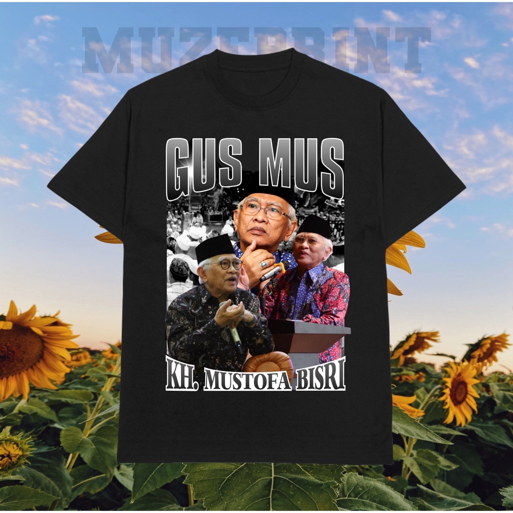 Kaos Gus Mus Kaos Ulama Kaos Santri Kaos Distro Santri