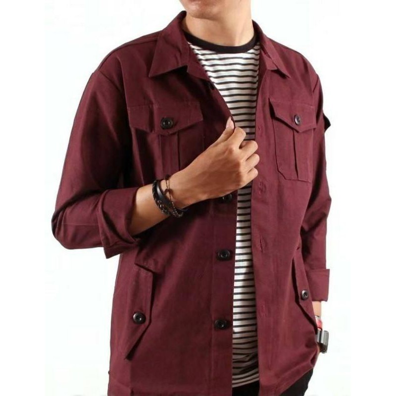 BUTTON JAKET || JAKET SEMI PARKA SK2 #BPJ