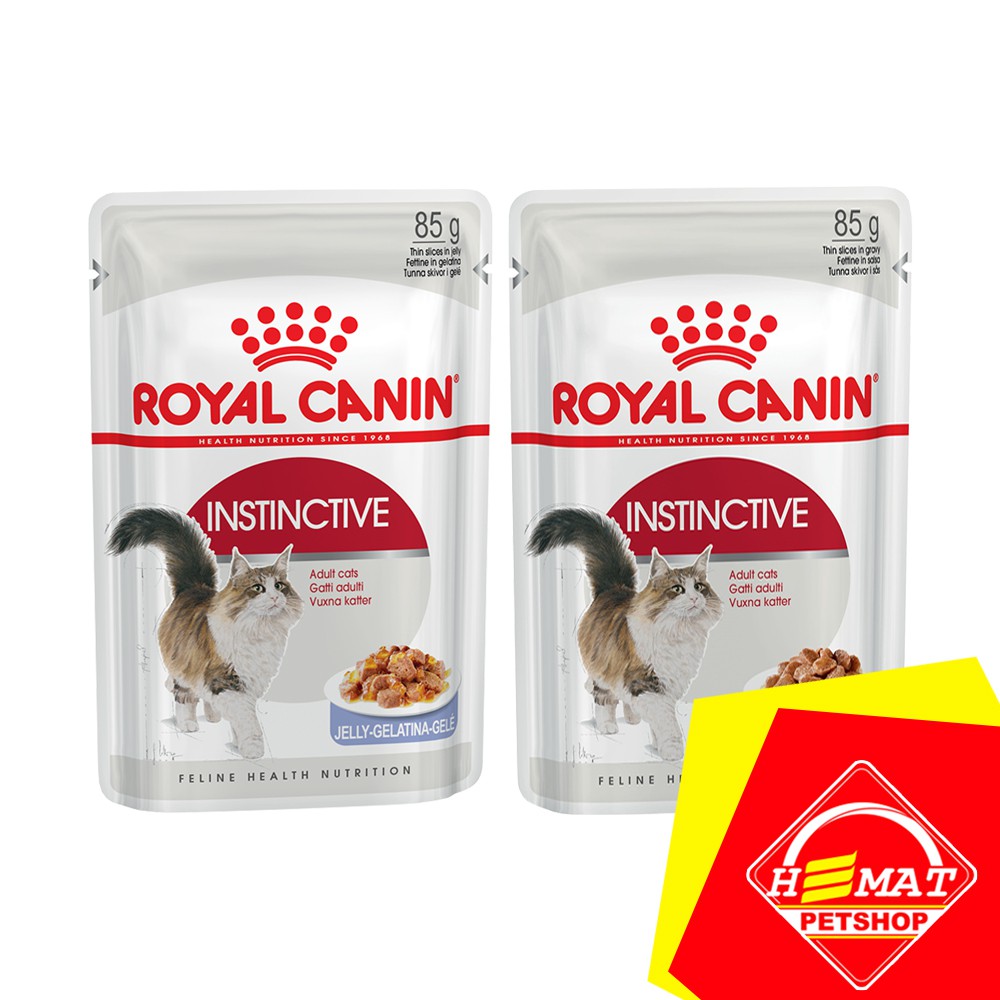 Makanan Kucing Royal Canin Instinctive 85 gram / Sachet / Pouch Saset