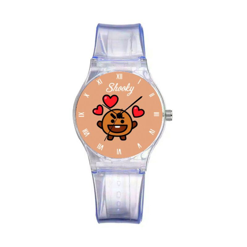 Jam Tangan BT21 New Polka Edition Shooky