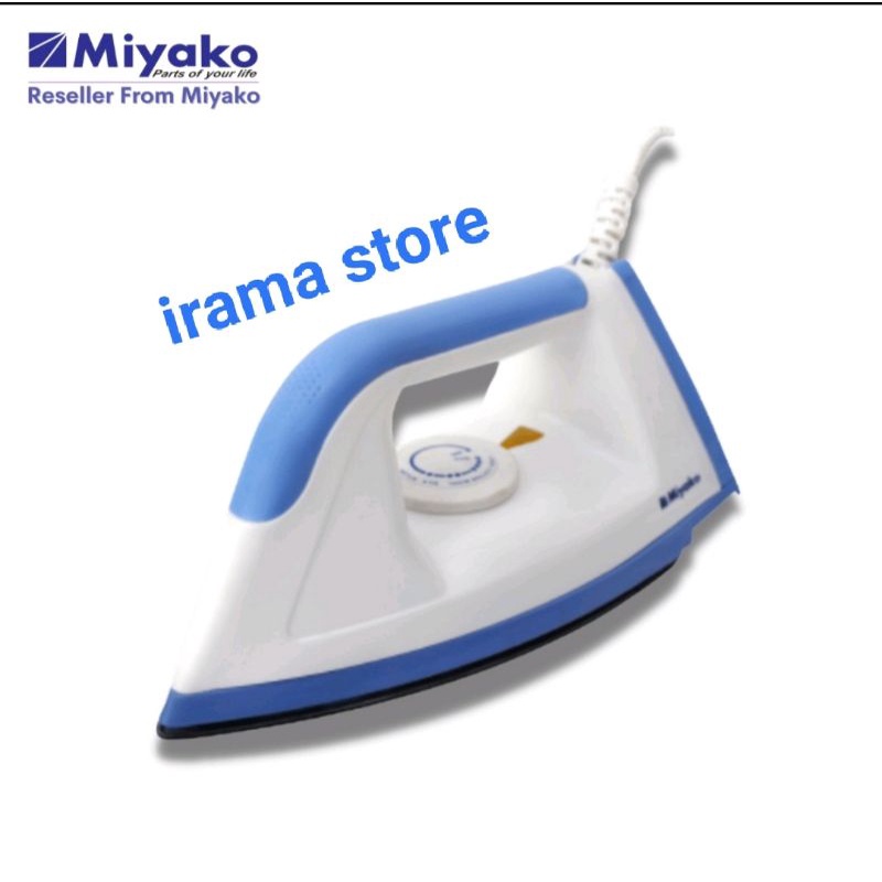 Miyako Setrika EI 1008 M Ungu/ Biru/Putih Gosokan Baju Miyako Electric Iron Miyako