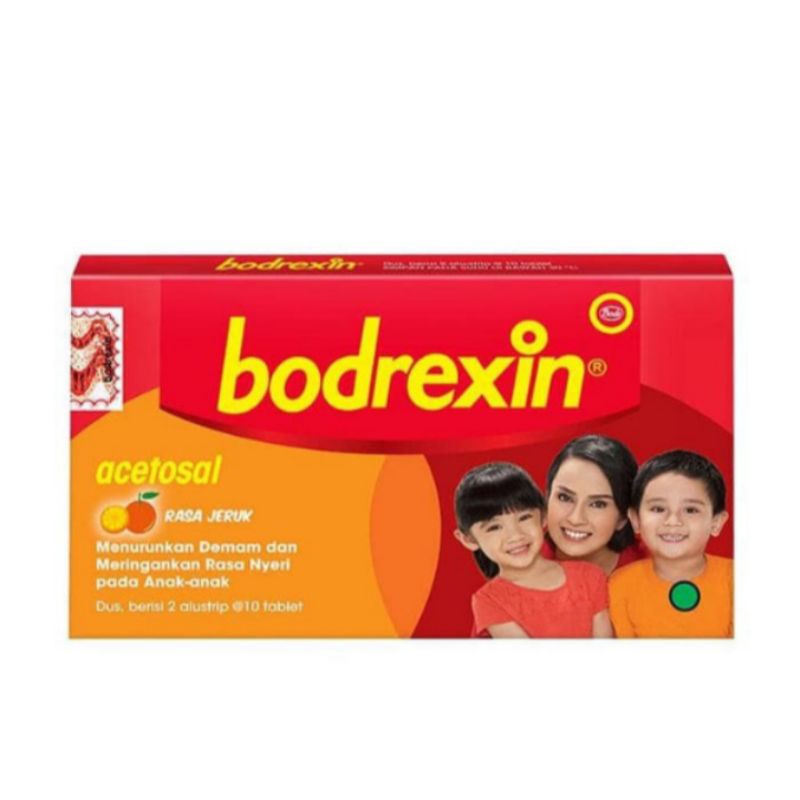 Bodrexin Tablet hisap obat demam anak