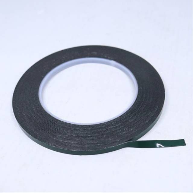 Double tape busa tipis black 0.2mm