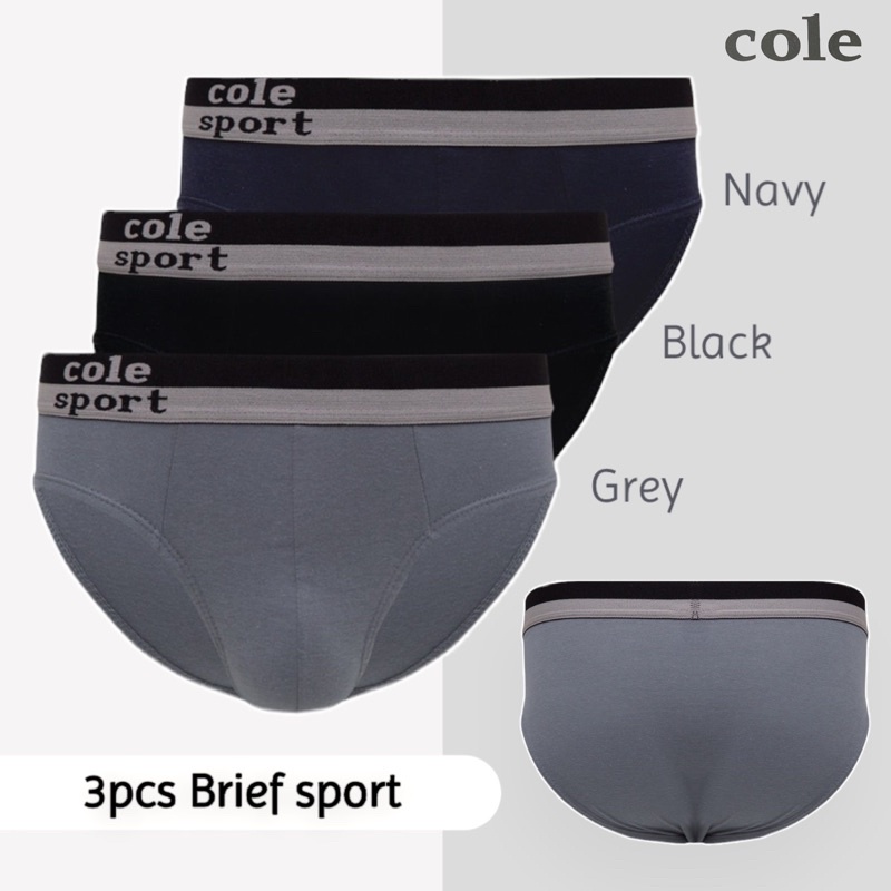 Celana dalam pria Cole dewasa brief sport branded original CD underwear premium