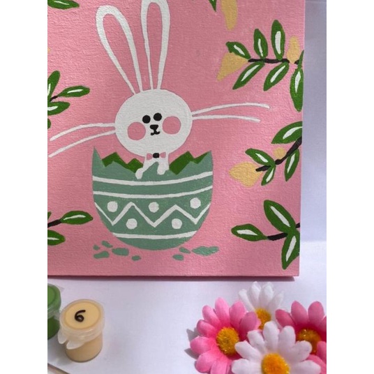

✱ Paint by Numbers Kit: Little Bunny | Paint Inc. ID | Painting Kit - Tanpa Kuas ➫
