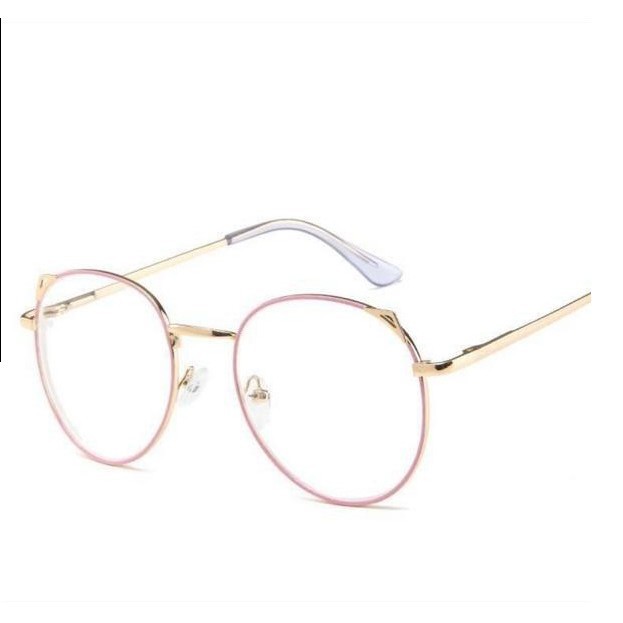 TOMSTORE.ID R177 KACAMATA WANITA KOREA FRAME KACA MATA ANTI RADIASI SUNGALASSES LENSA TRANSPARAN COD-3