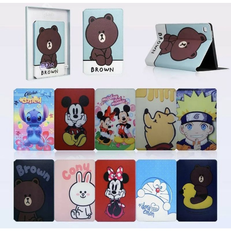 Flil Case Samsung Tab A 7 Lite (8,7 "inch) T225 /terbaru Tab A7 2021 Flip Book Rotary Muter Cover