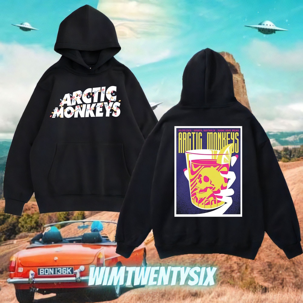 HOODIE BAND ARCTIC MONKEYS 505 TOUR ( UNISEX JACKET )