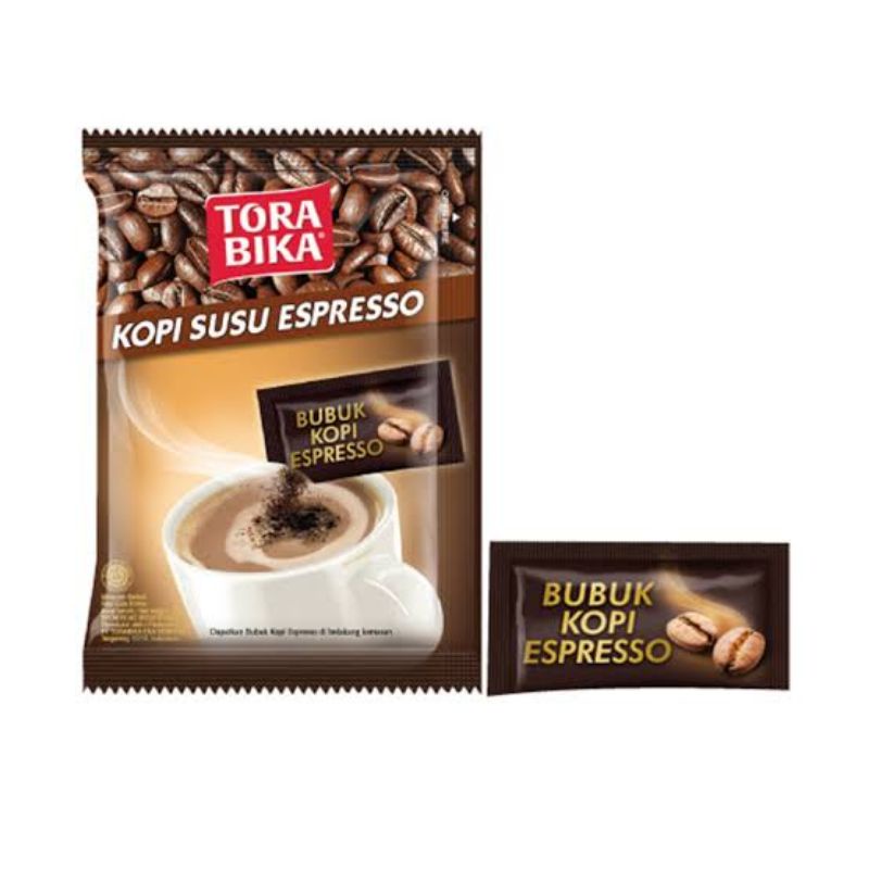 isi 10 saset Torabika Kopi Susu Espresso