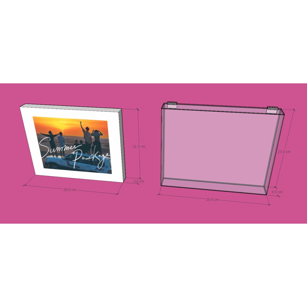 BTS Summer Package 2016 / Box BTS Summer Package 2016 / Box Akrilik Custom / Box Acrylic Custom / Bo