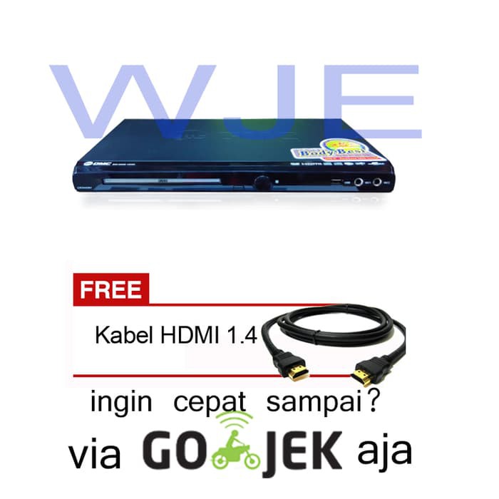 Jual Dvd Player Gmc Hdmi Bm 088a  gratis Kabel Hdmi  Murah