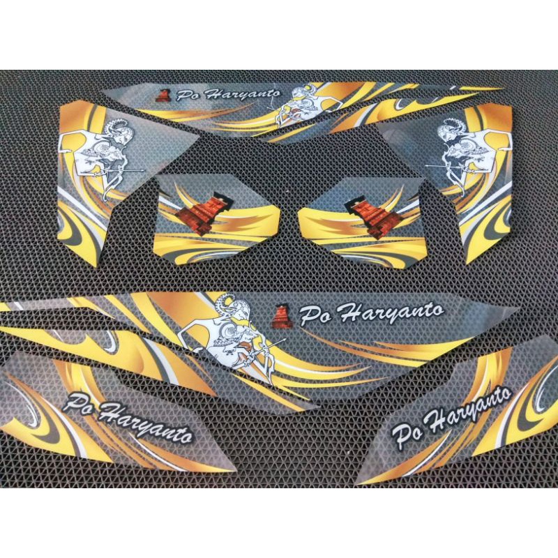 Striping transparan Vario led 125 150 livery Bus PO HARYANTO