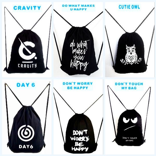 ( Part 2 STRINGBAG WATERPROOF HALUS ) tas GENSHIN IMPACT taslan ransel punggung drawstring gymsack tahan air viral olahraga kpop series|| KIIYOOMI II