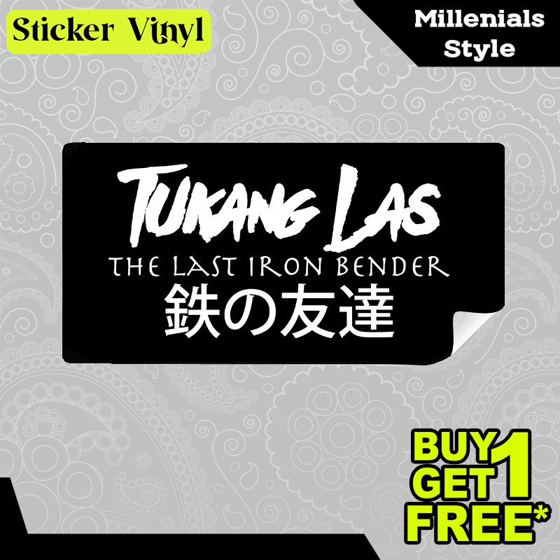 

Stiker Sticker Tukang Las The Last Iron Bender Welder Tulisan Kalimat Gaul dan Kekinian Aesthetic Bahan Vinyl Satuan Anti Air