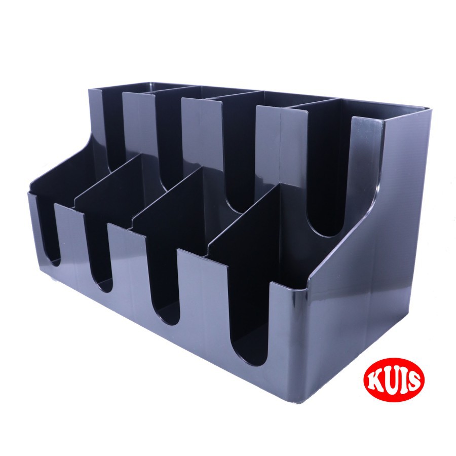 Cup Holder Organizer All Size Double 8 Slot Akrilik / Cup Holder Organizer Serbaguna