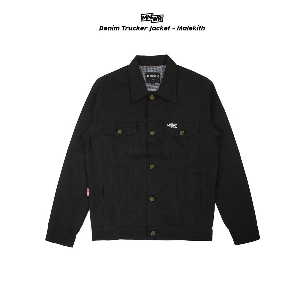 MNWR DENIM TRUCKER JACKET MALEKITH / UNISEX DENIM JAKET