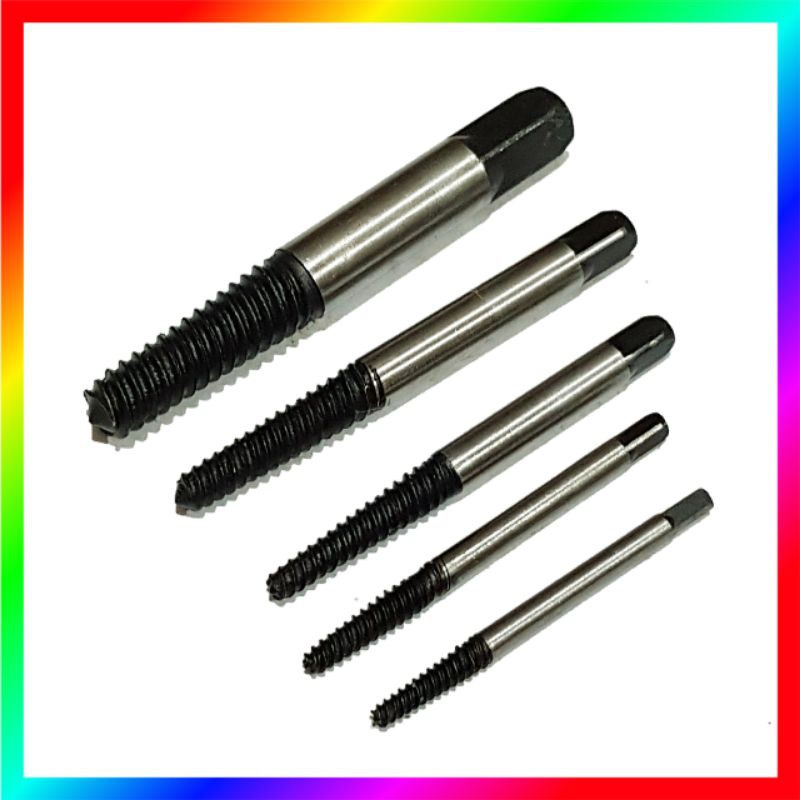 TAP BALIK SCREW EXTRACTOR 5 PCS SET 3 - 19 MM