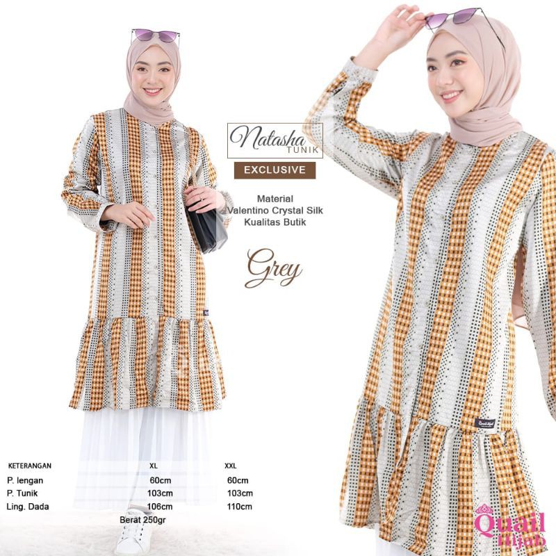 Natasha Tunik Exclusive By Quail Hijab