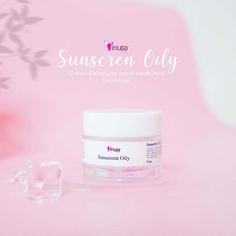 Sunscreen spf 30/for oily skin/inusa skincare/krim premium