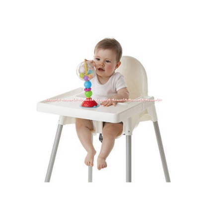 Playgro Ball Bopper High Chair Toys Mainan Bola Balls Untuk Bayi Play Grow Bop untuk Di meja Dengan Klep