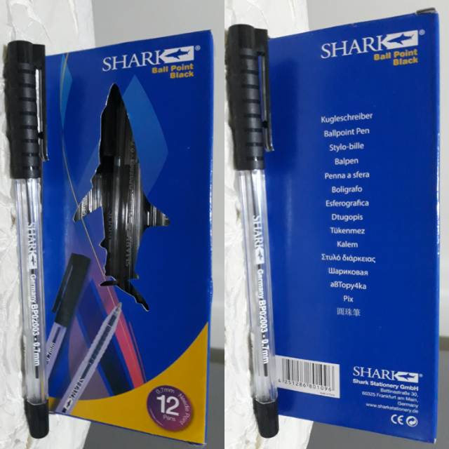 

PreOrder Bolpen Hitam Bolpen Biru Bolpen Murah merk Shark Stationary German