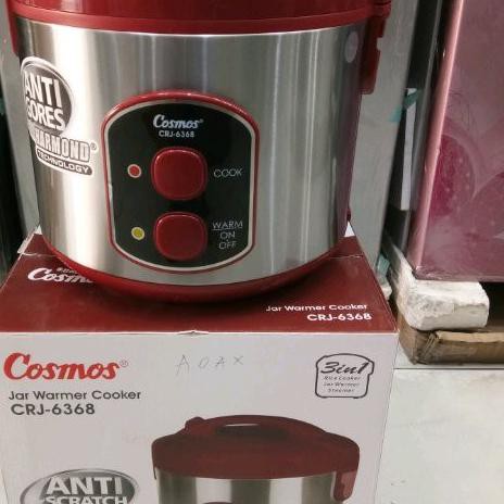 SALE KODE-713 Cosmos Magic Com Harmond 3in1 CRJ 6368 2 Liter / Mejikom Cosmos Murah / Mejicom Stai